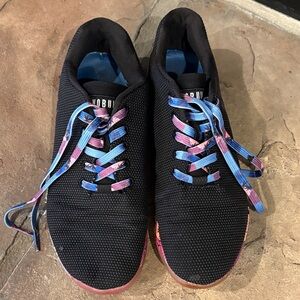 NoBull Women’s Black and Blue Athletic Shoes